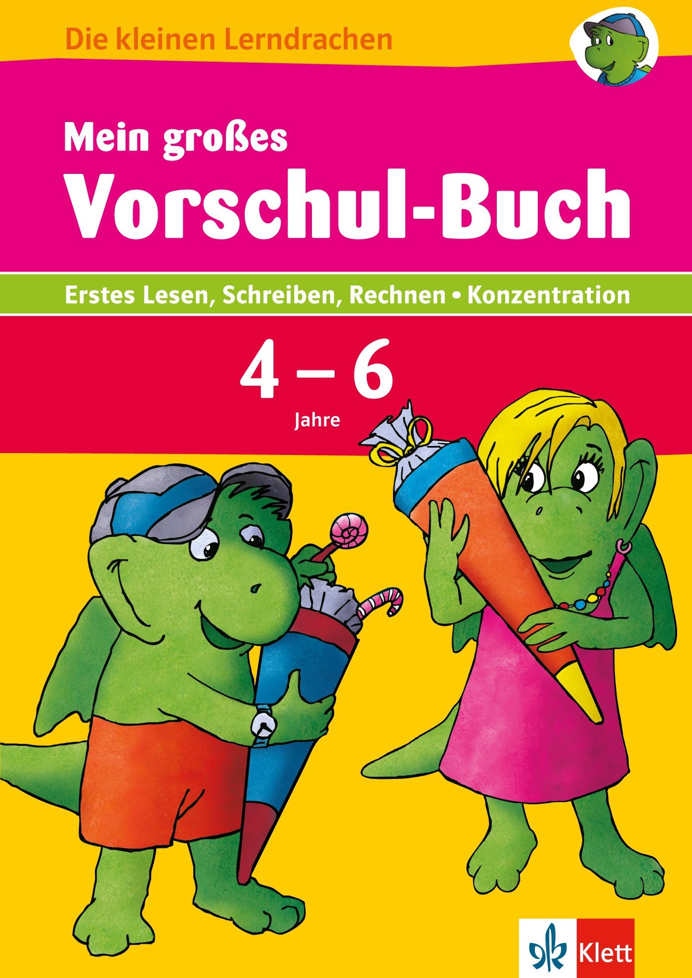 Klett Mein großes Vorschul-Buch Study Guides
