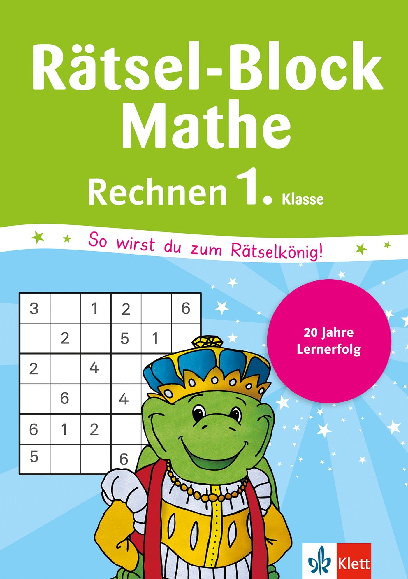Klett Mein Rätsel-Block Rechen-Rätsel: Mathematik 1. Klasse: So wirst du zum Rätselkönig! (Die kleinen Lerndrachen) Study Guides