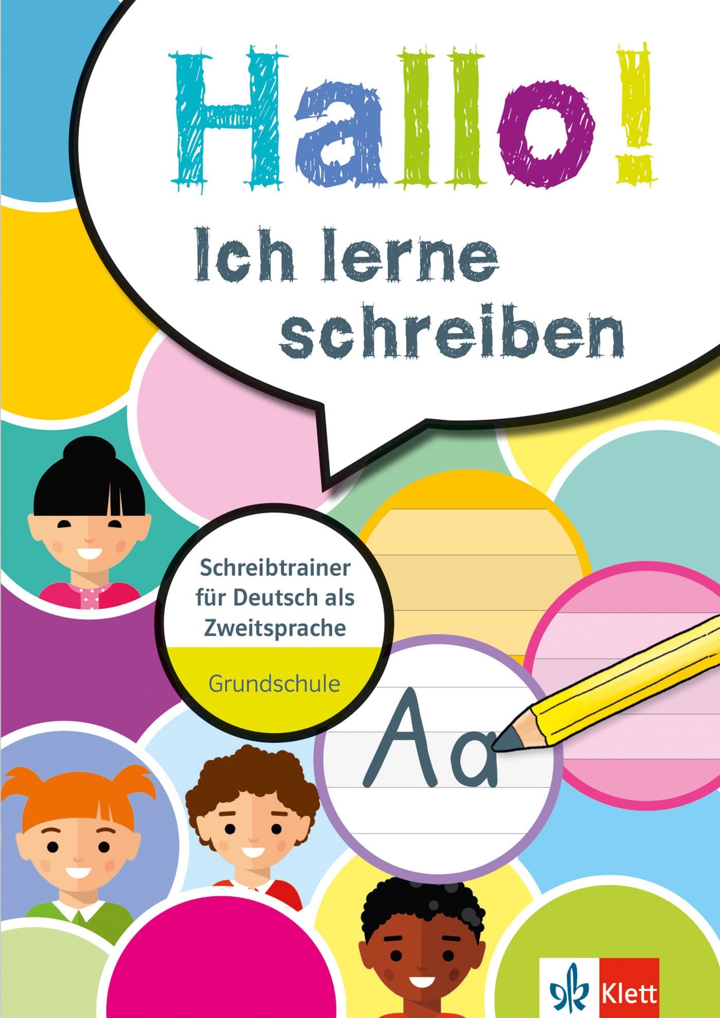 Hallo! Ich lerne schreiben. Schreibtrainer für Deutsch als Zweitsprache. Grundschule Foreign Languages ​​& Dictionaries