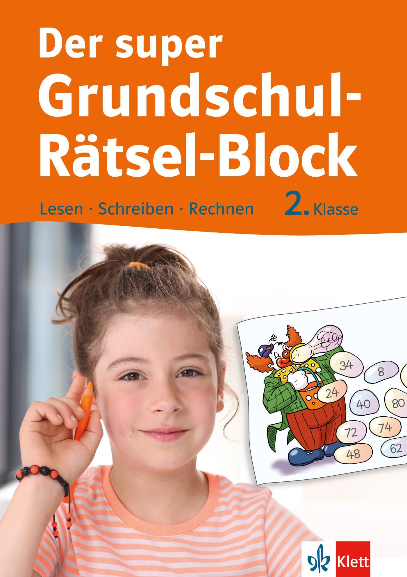 Product Image: Klett Der super Grundschul-Rätsel-Block  2. Klasse