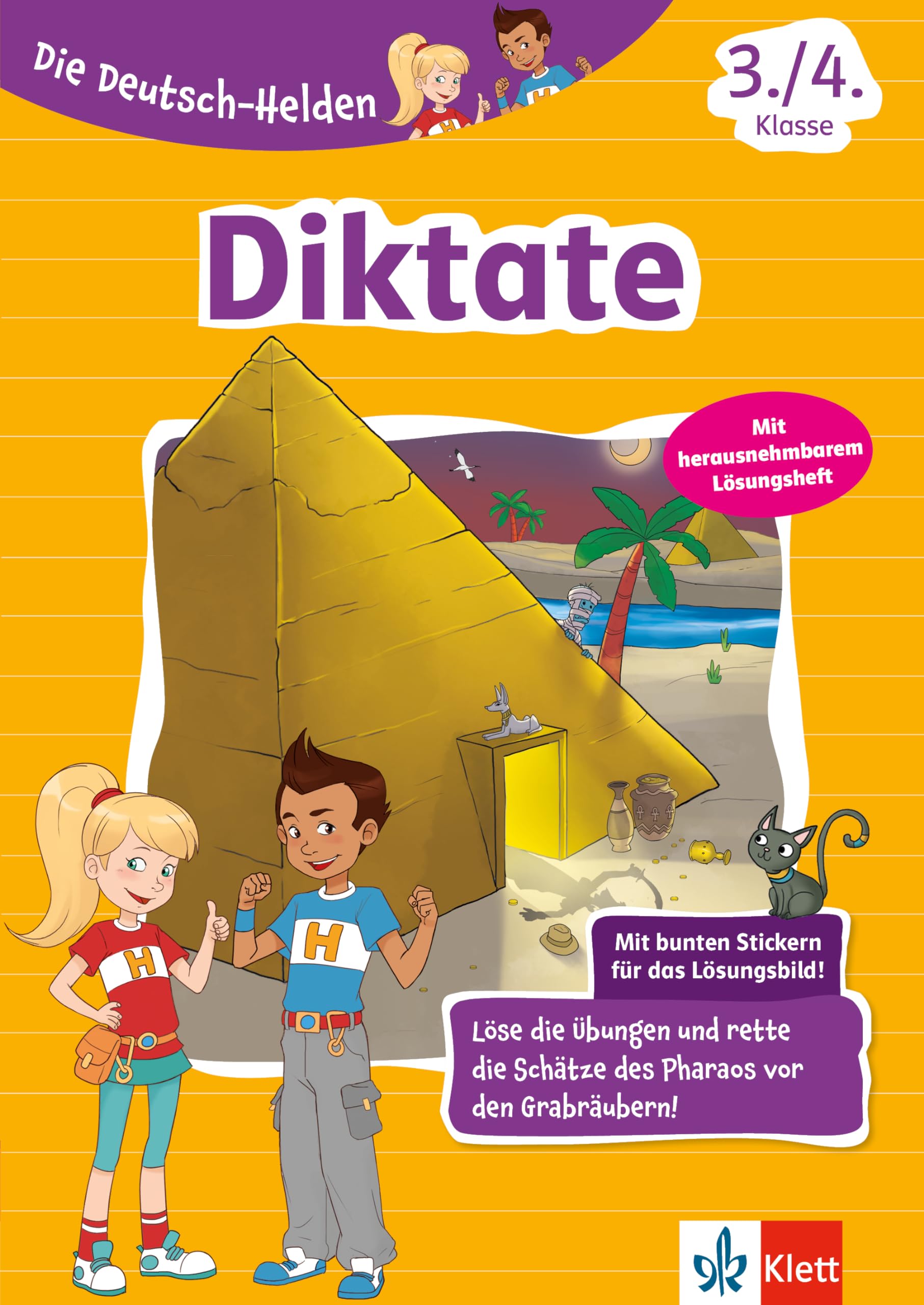 Die Deutsch-Helden. Diktate 3./4. Klasse General education