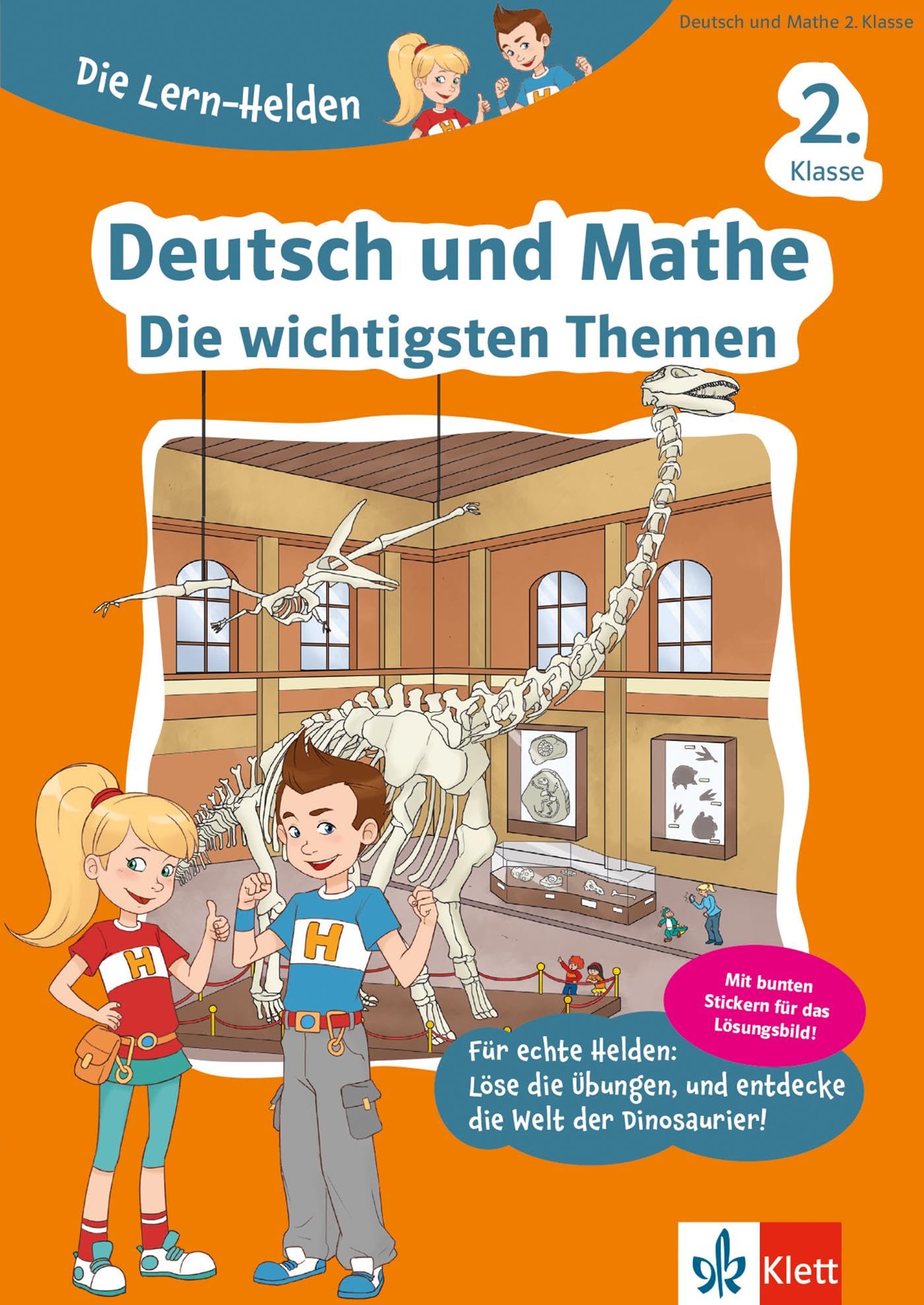 Die Lern-Helden Deutsch und Mathe. Die wichtigsten Themen 2. Klasse Study Guides
