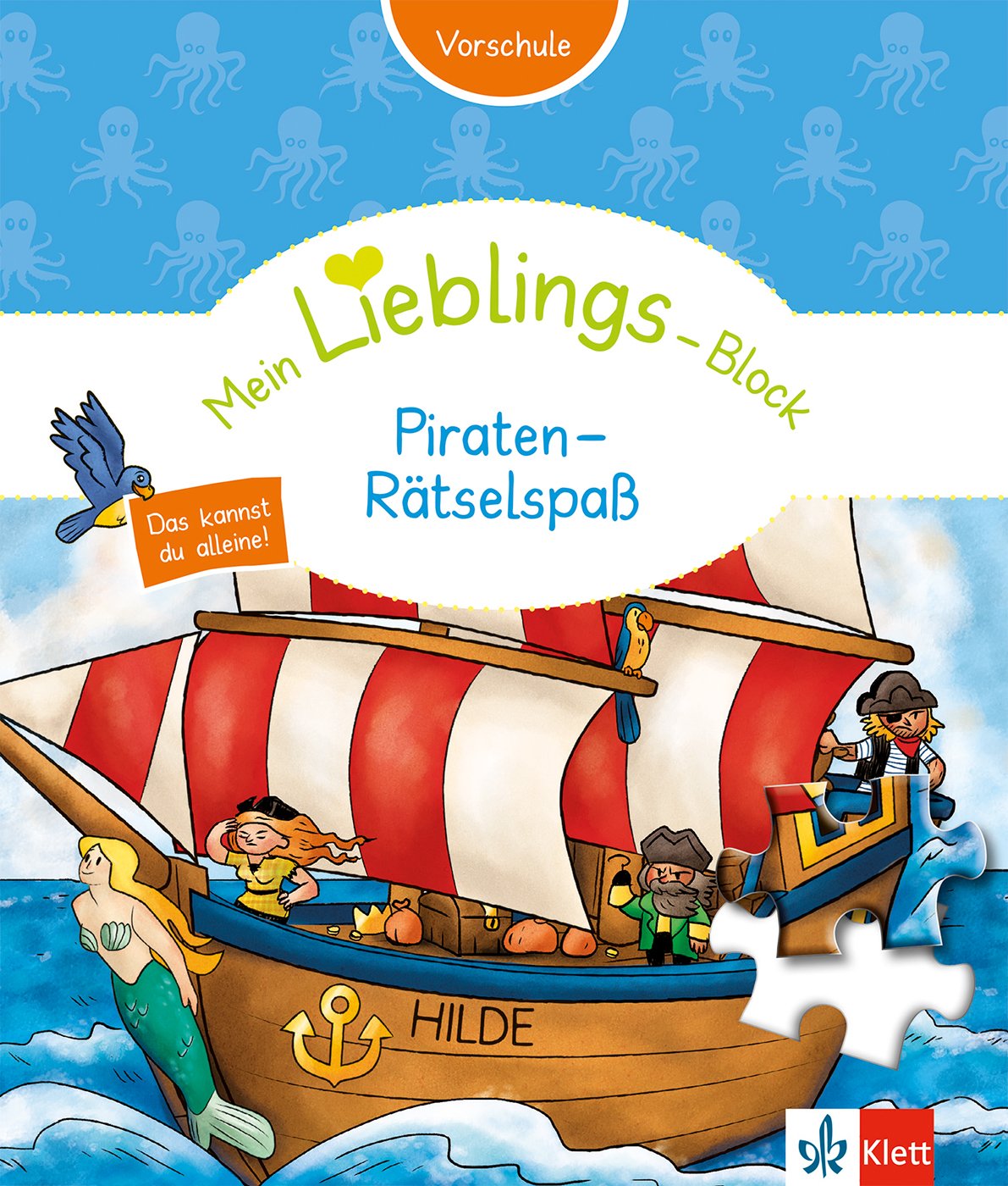 Klett Mein Lieblings-Block Piraten-Rätselspaß: Vorschule ab 5 Jahre Non-fiction
