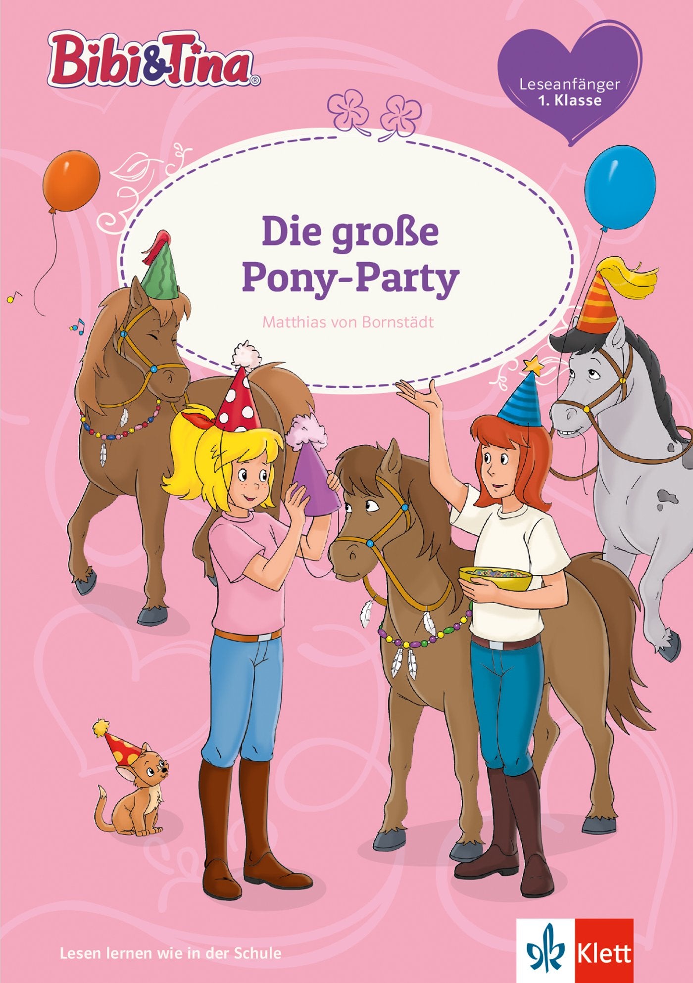 Bibi & Tina: Die große Pony-Party: Leseanfänger 1. Klasse ab 6 Jahren (A5 Lese-Heft) (Lesen lernen mit Bibi und Tina) Novels & Short Stories