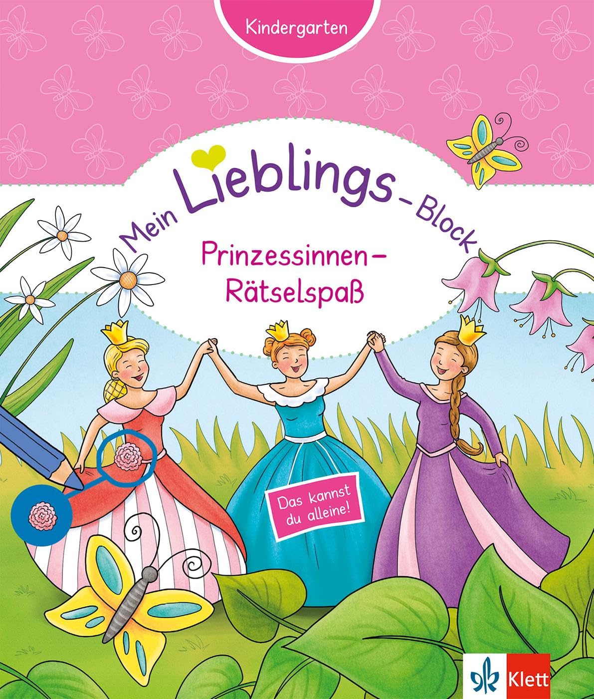Klett Mein Lieblings-Block Prinzessinnen-Rätselspaß Non-fiction