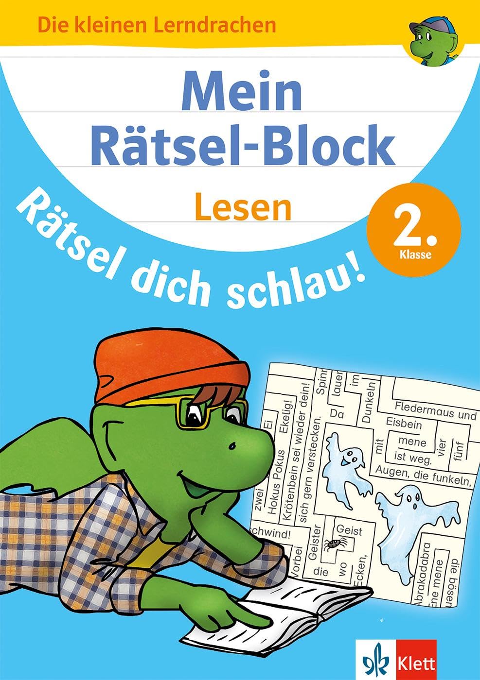 Mein Rätsel-Block Rätsel dich schlau! Lesen 2. Klasse. Deutsch, Grundschule Study Guides