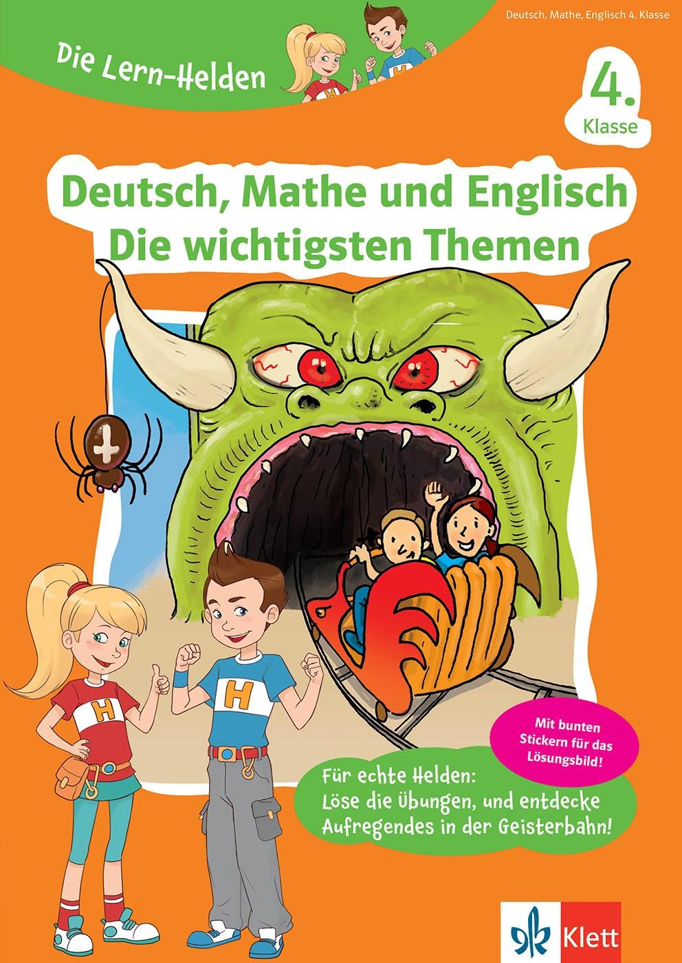 Die Lern-Helden Deutsch, Mathe und Englisch - Die wichtigsten Themen 4. Klasse Foreign Languages ​​& Dictionaries