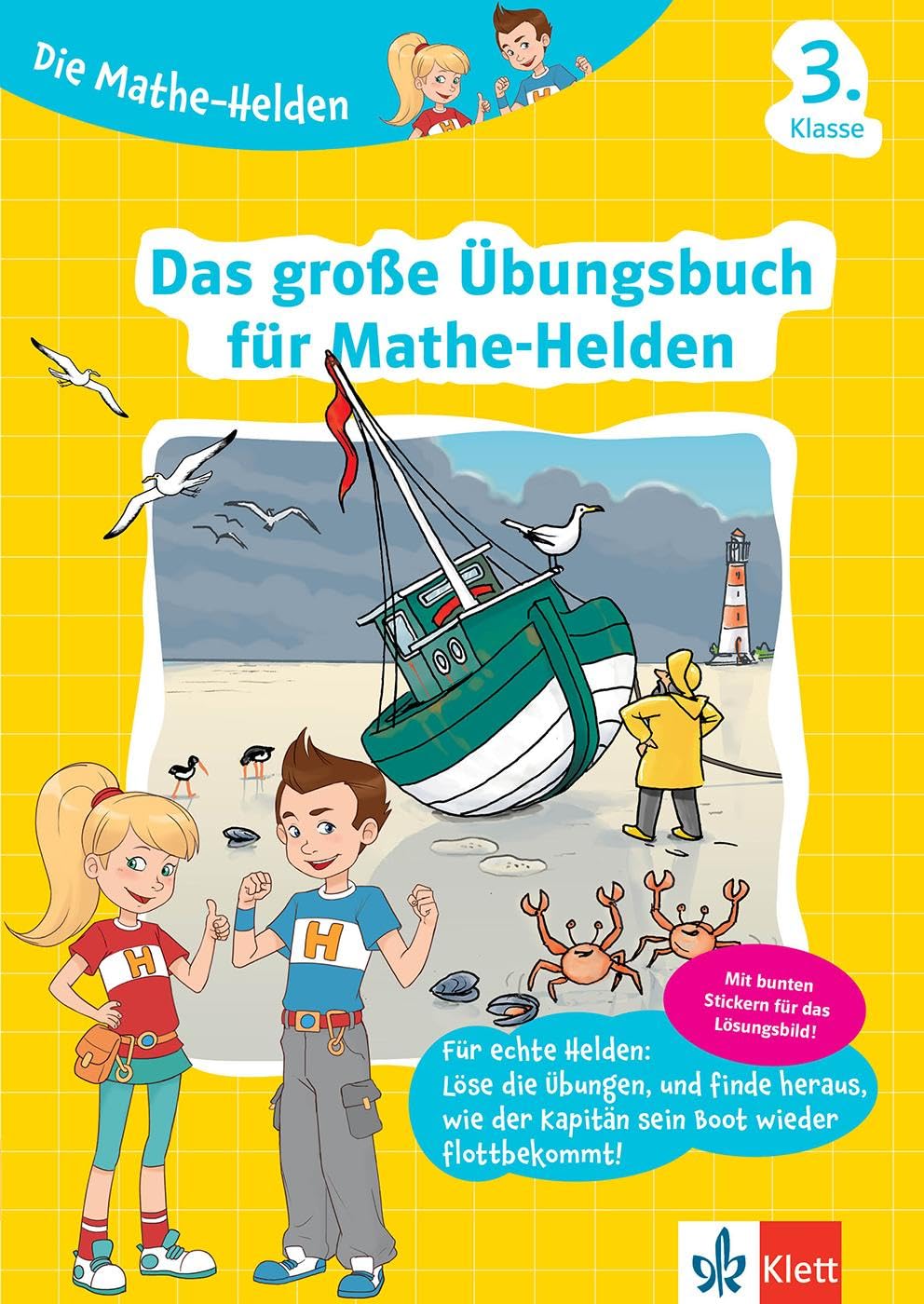 Die Mathe-Helden. Das große Übungsbuch für Mathe-Helden 3. Klasse Study Guides