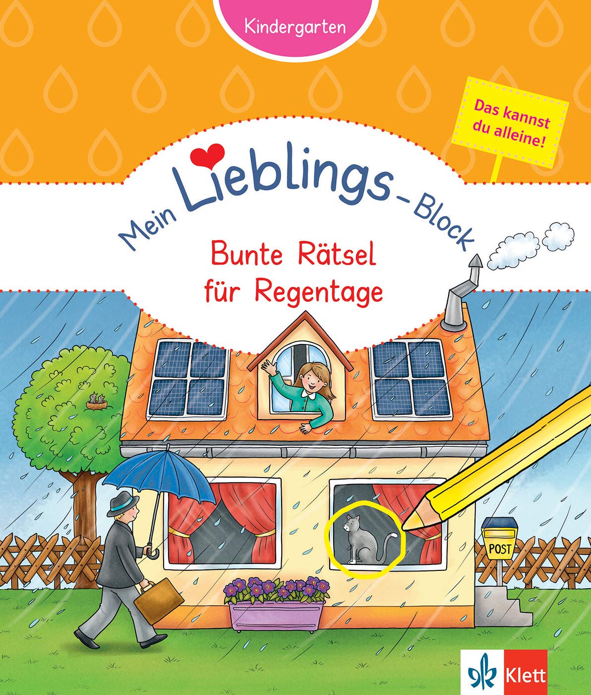 Klett Mein Lieblings-Block Bunte Rätsel für Regentage Non-fiction
