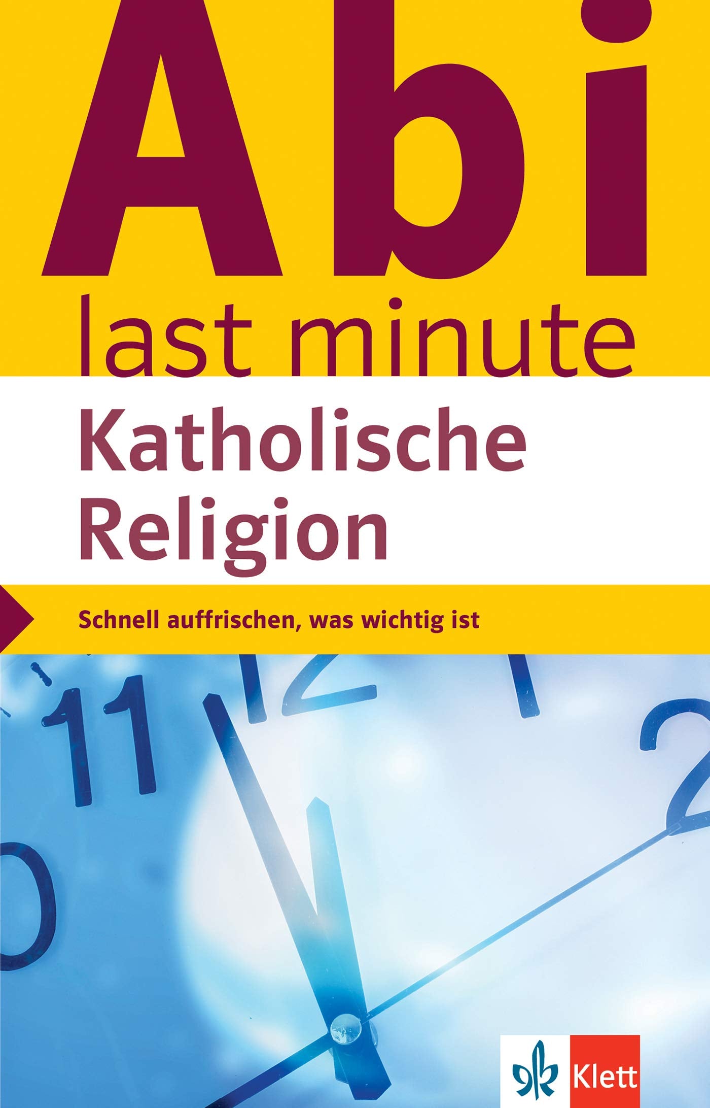 Abi last minute Katholische Religion Study Guides Books
