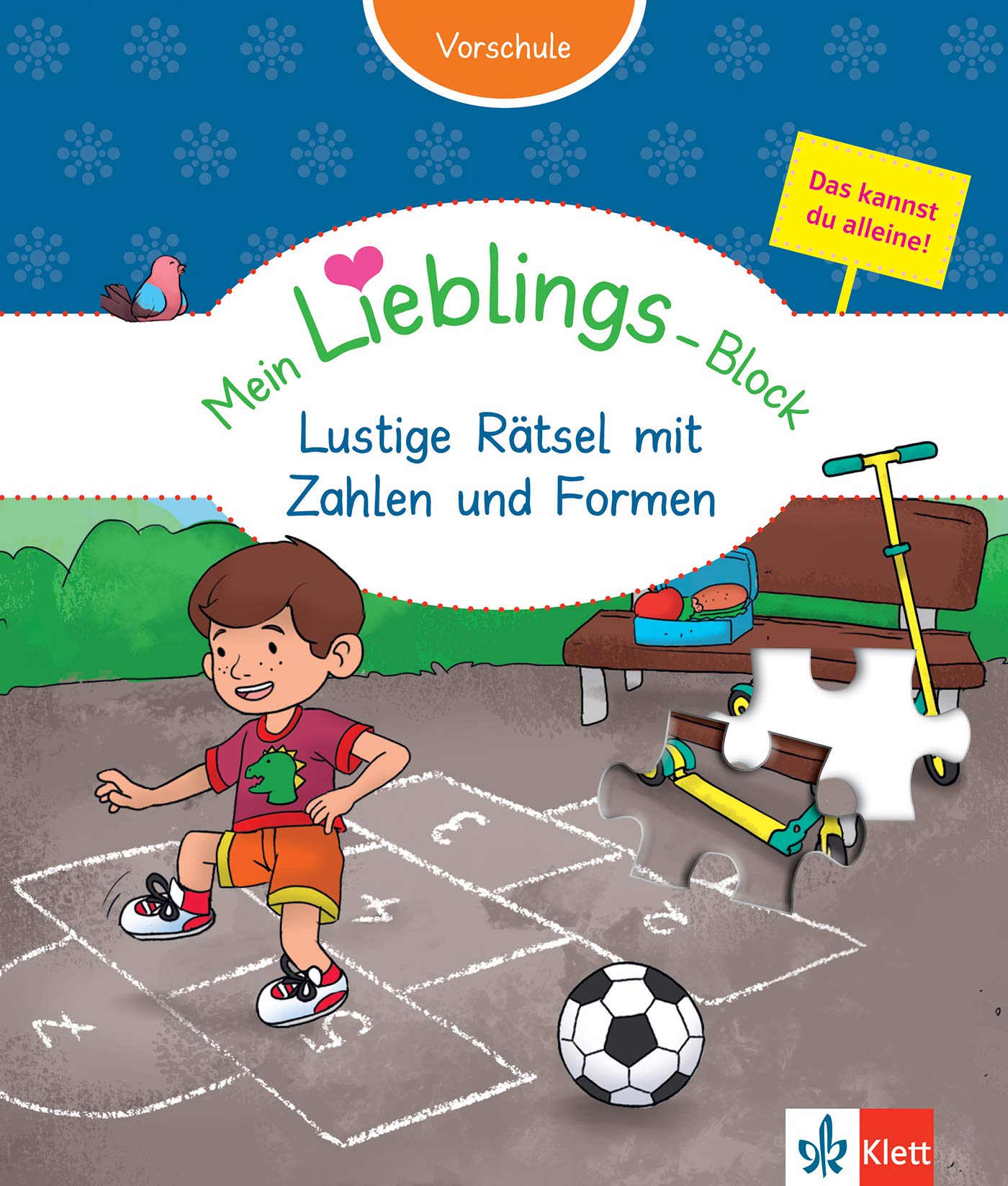 Klett Mein Lieblings-Block Lustige Rätsel mit Zahlen und Formen book