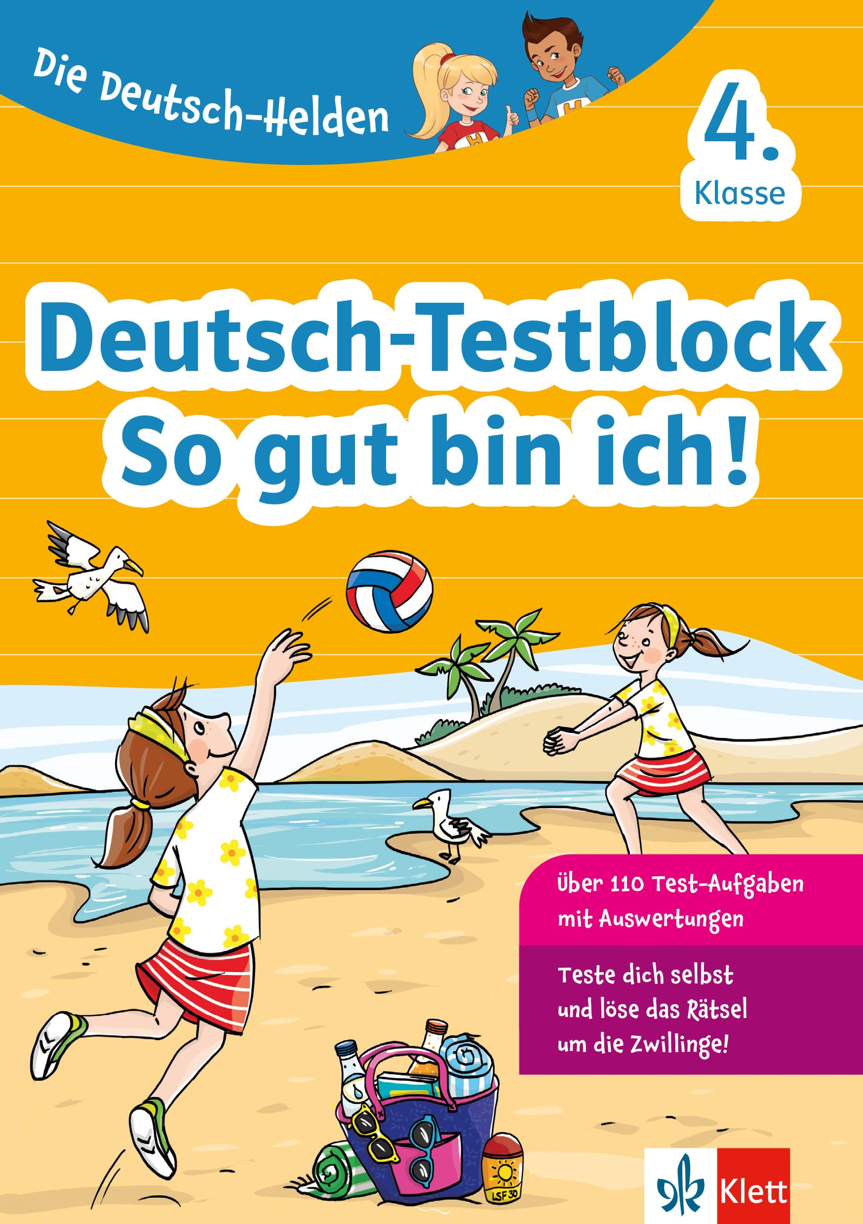 Klett Die Deutsch-Helden: Deutsch-Testblock So gut bin ich! 4. Klasse Study Guides