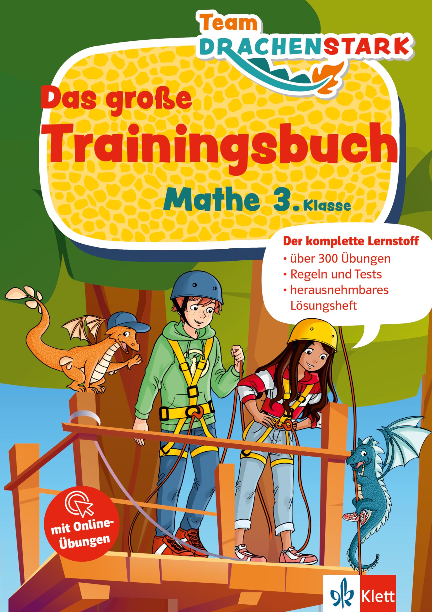Product Image: Team Drachenstark: Das großes Trainingsbuch Mathe 3. Klasse