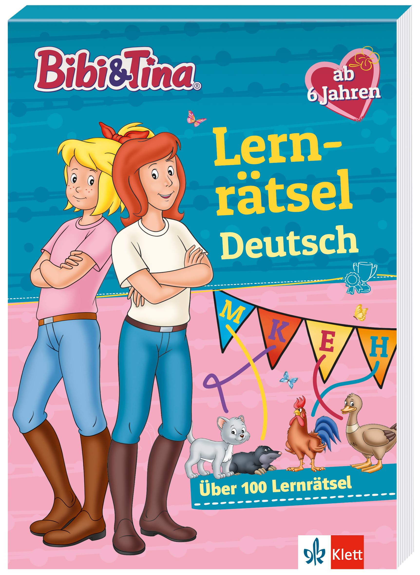 Product Image: Bibi und Tina: Lernrätsel Deutsch ab 6 Jahren