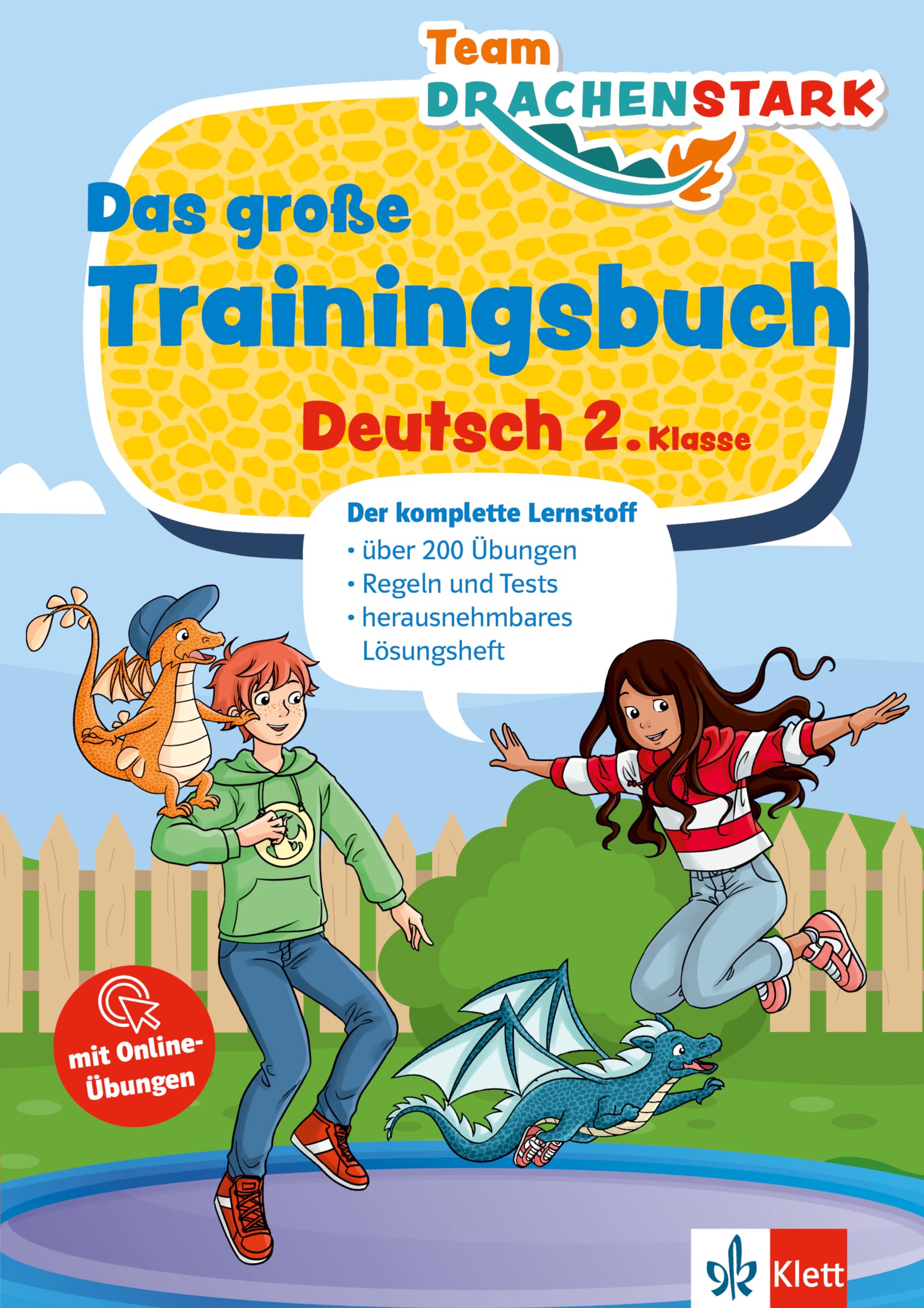 Team Drachenstark: Das große Trainingsbuch Deutsch 2. Klasse General education Books