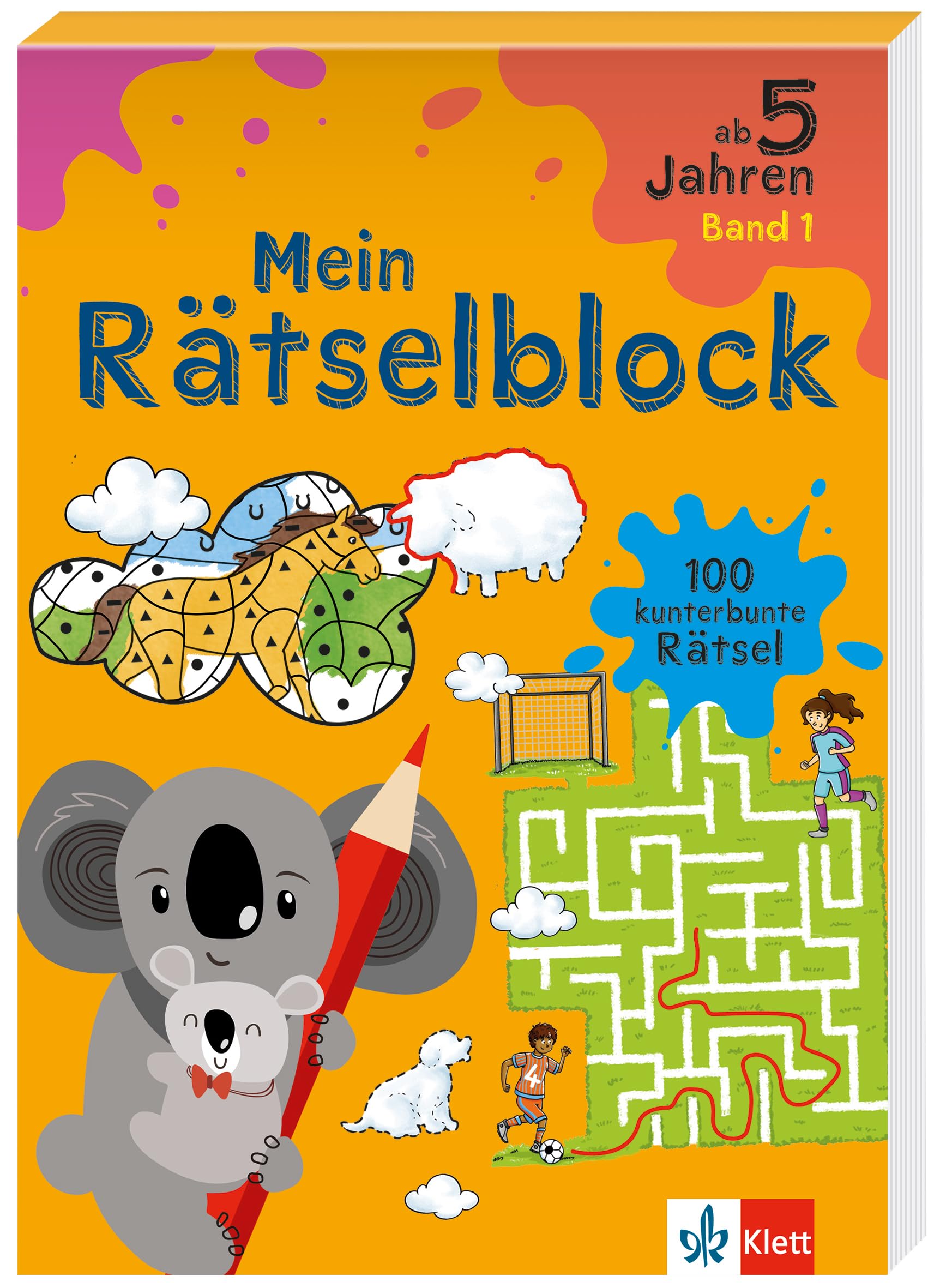 Klett Mein Rätselblock ab 5 Jahren Band 1 Study Guides