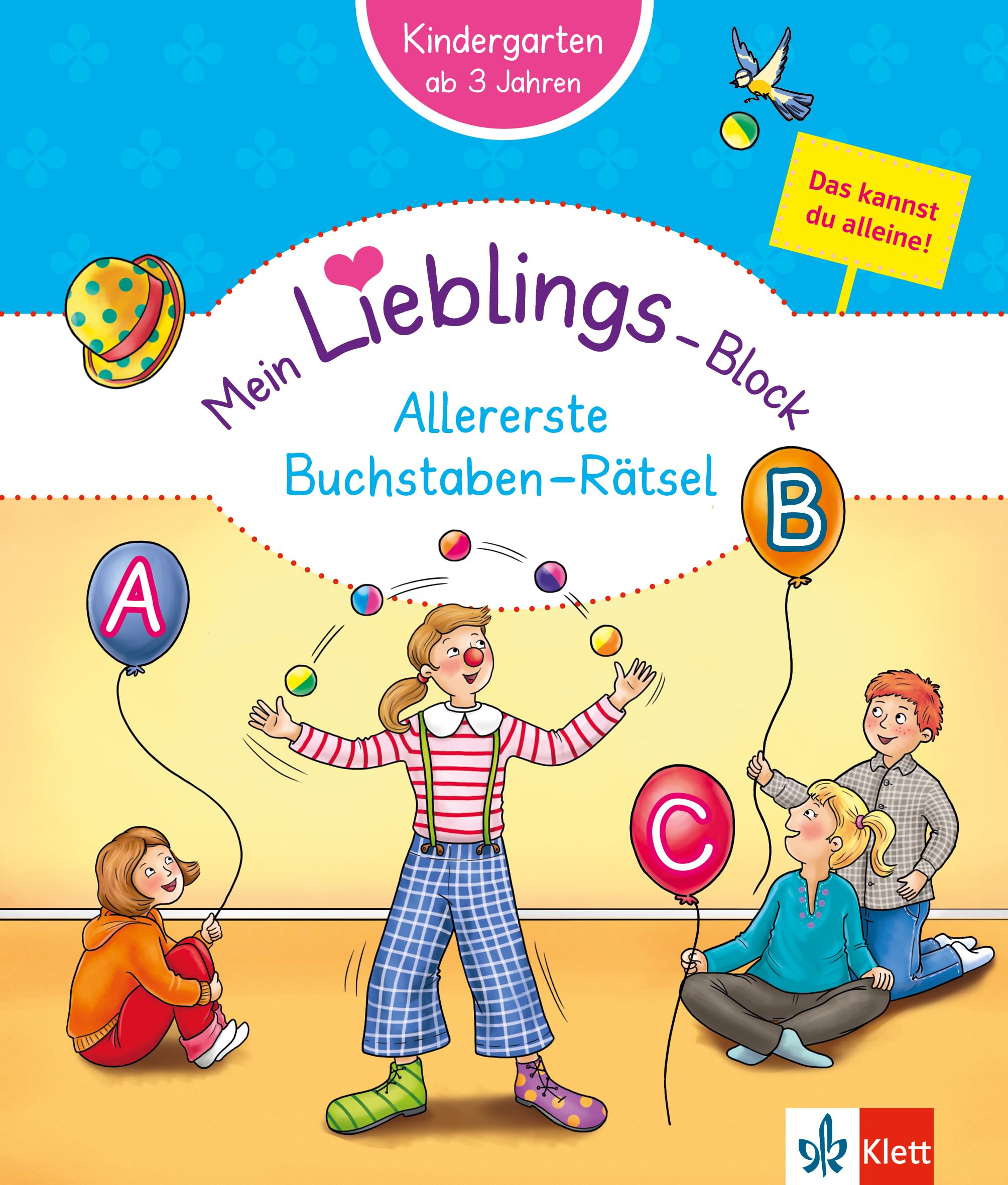Klett Mein Lieblings-Block: Allererste Buchstaben-Rätsel Non-fiction