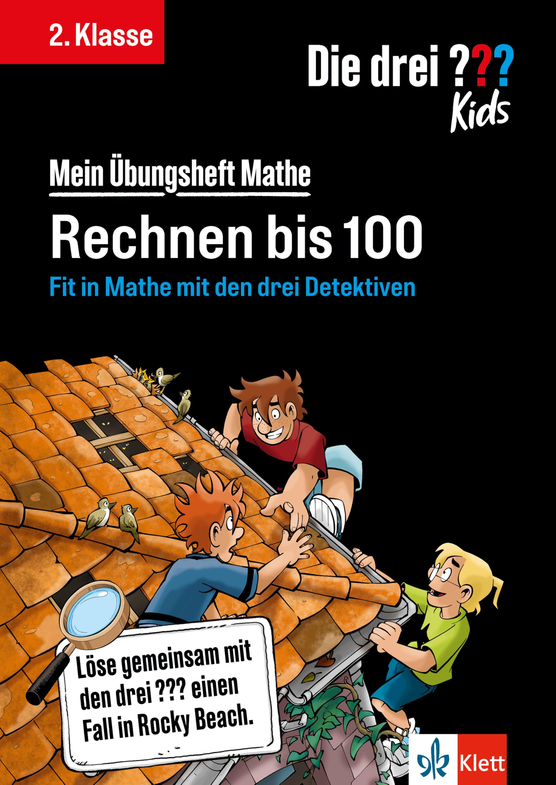 Die drei ??? Kids: Mein Übungsheft Mathe 2. Klasse - Rechnen bis 100 Study Guides