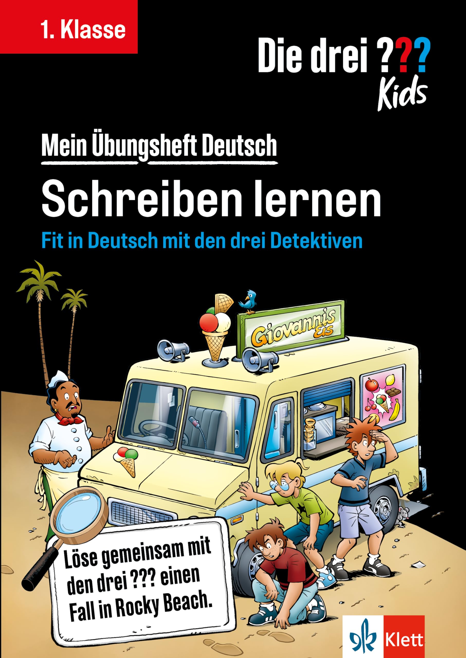 Die drei ??? Kids: Mein Übungsheft Deutsch 1. Klasse - Schreiben lernen Study Guides