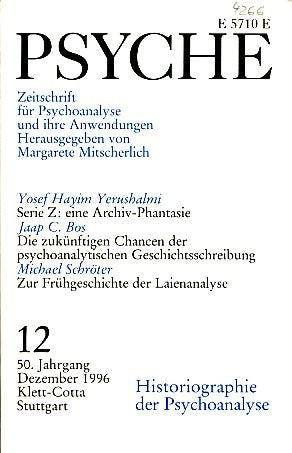 Psyche 50. Jahrgang 1996, Heft 3. Books