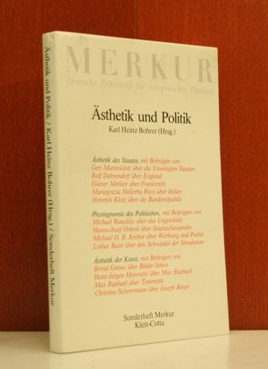 Merkur. Deutsche Zeitschrift für europäisches Denken. Sonder-Merkur 451/452. Ästhetik und Politik. Books