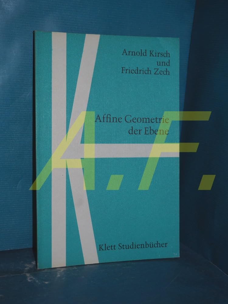 Product Image: Affine Geometrie der Ebene