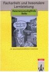 Facharbeit und besondere Lernleistung. Im naturwissenschaftlichen Unterricht Education & Training