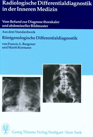 Radiologische Differentialdiagnostik in der Inneren Medizin. book