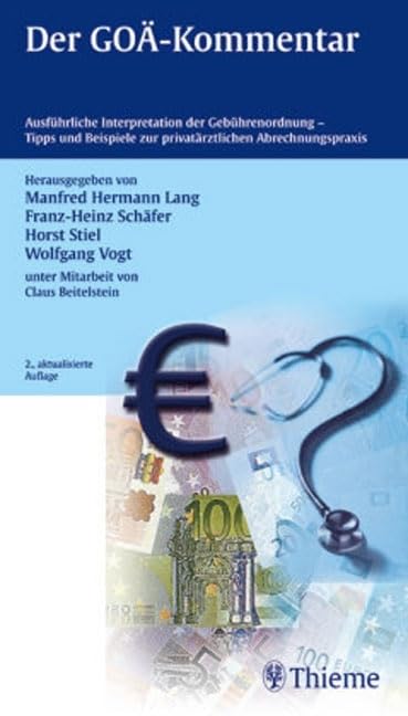 Der GOÄ-Kommentar Medicine
