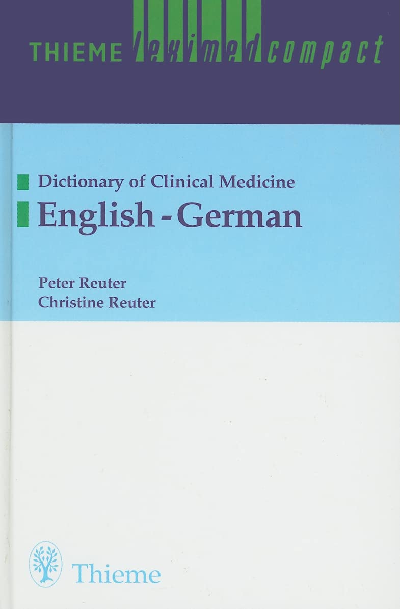 Leximed compact 2: Dictionary of Clinical Medicine. English-German Medicine