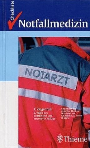 Checklisten der aktuellen Medizin, Checkliste Notfallmedizin Professional & Reference Books