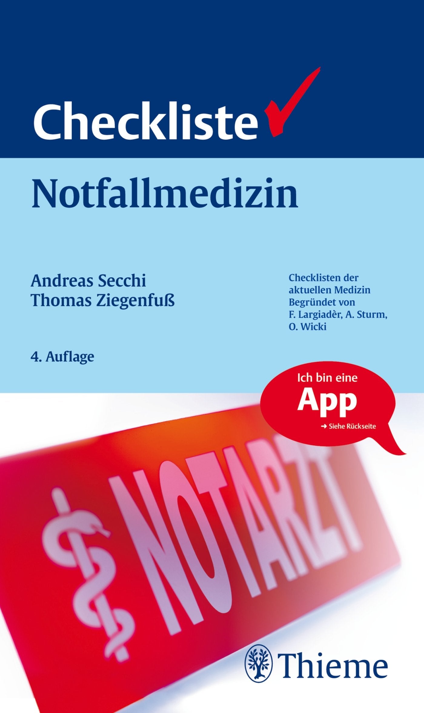 Checkliste Notfallmedizin Medicine