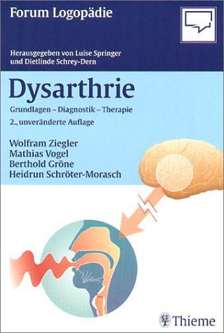 Product Image: Dysarthrie. Grundlagen - Diagnostik - Therapie