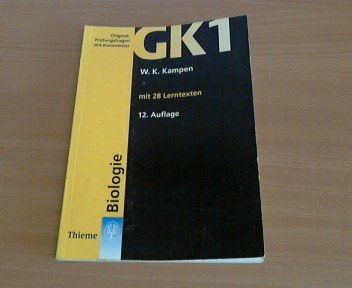 Original-Prüfungsfragen mit Kommentar GK 1 (Physikum), Biologie Professional & Reference Books