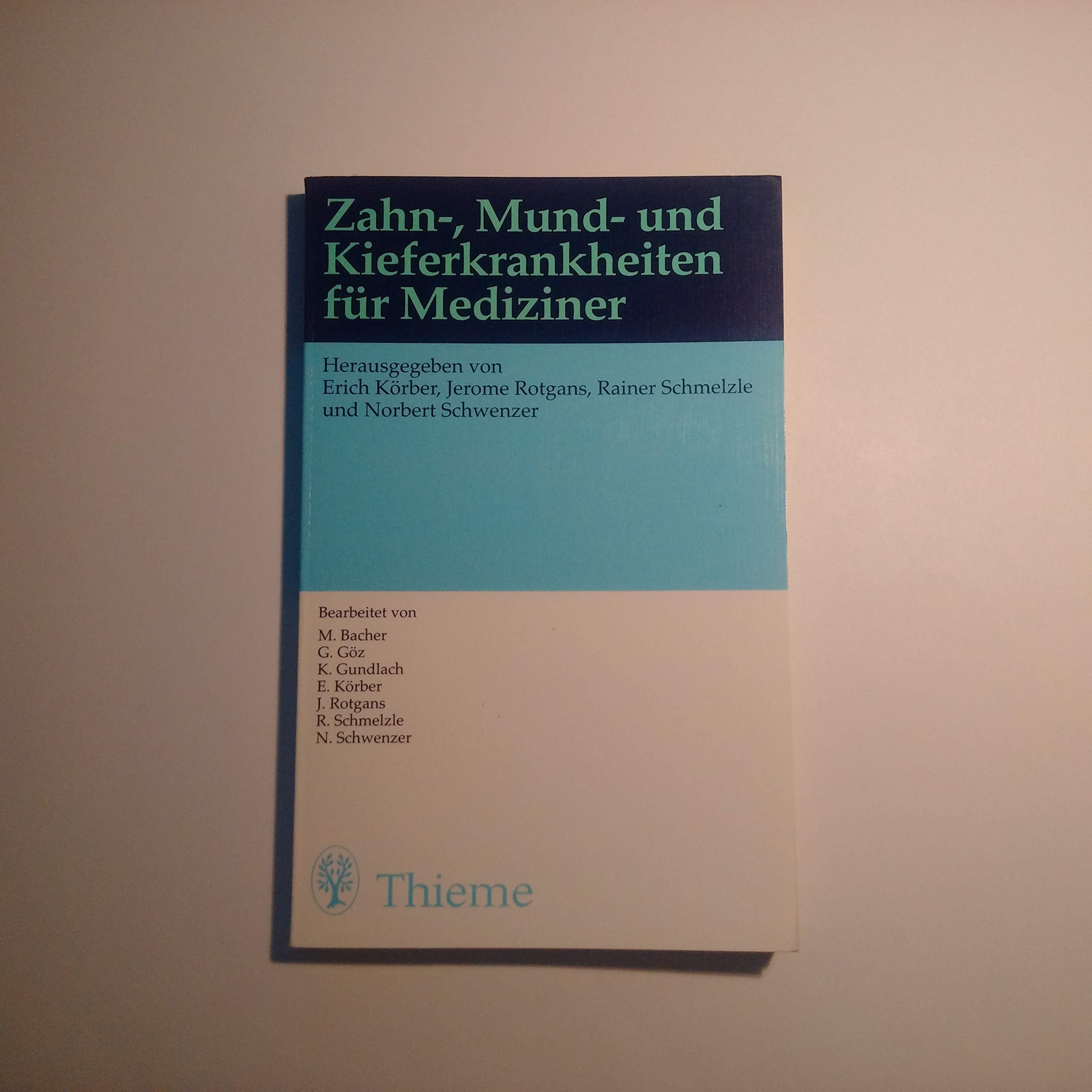 Zahnkrankheiten, Mundkrankheiten und Kieferkrankheiten für Mediziner Medicine