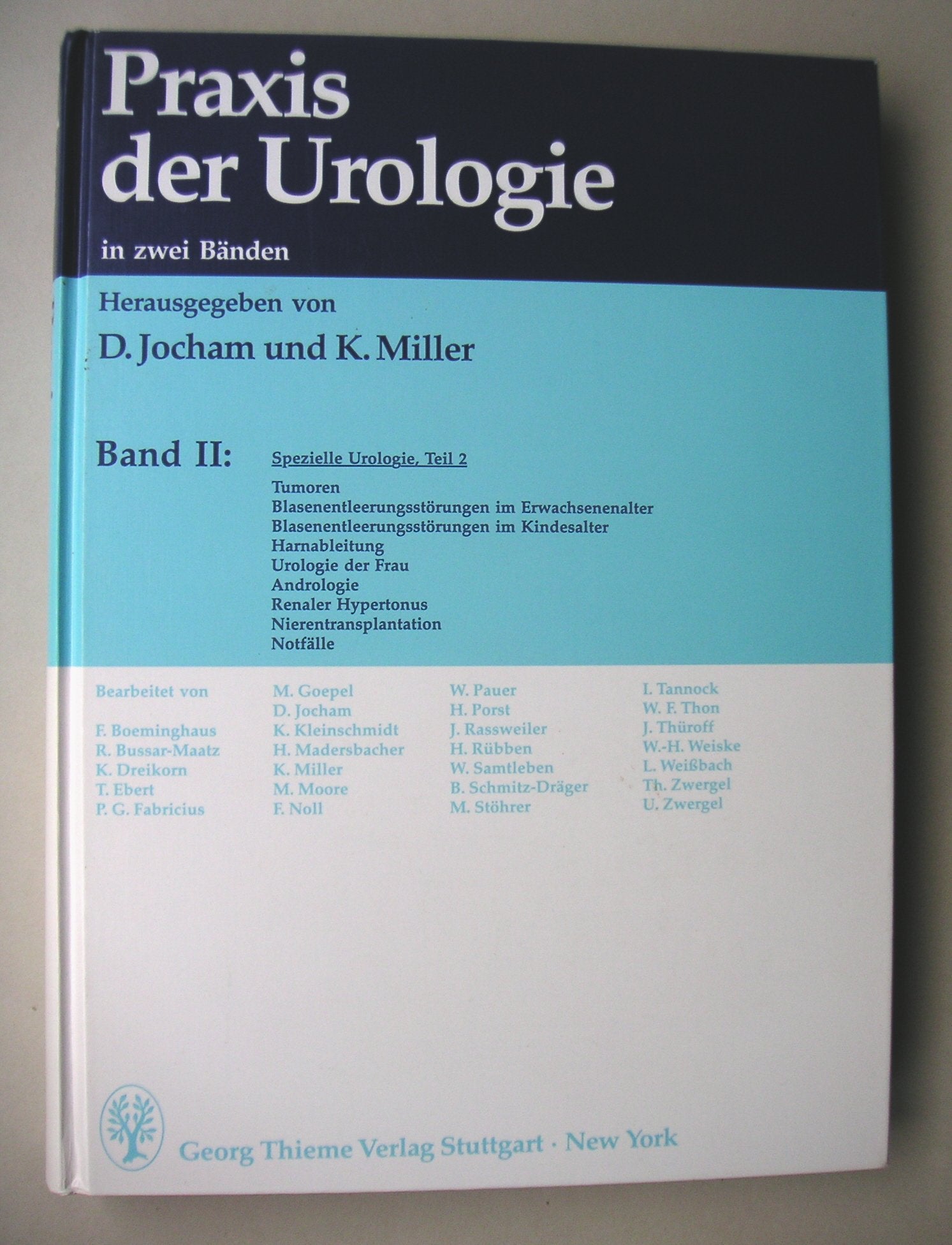 Praxis der Urologie, 2 Bde., Bd.2, Spezielle Urologie, Tl.2 Medicine