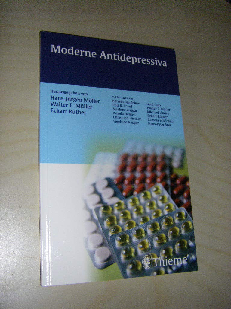 Moderne Antidepressiva Medicine