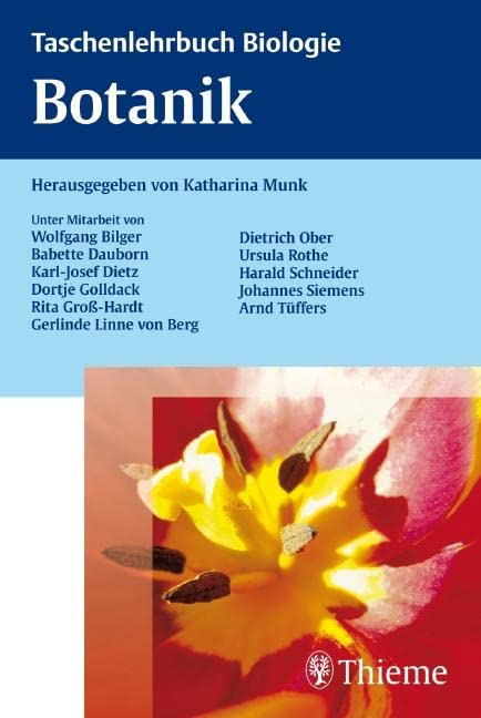 Taschenlehrbuch Biologie: Botanik Medicine