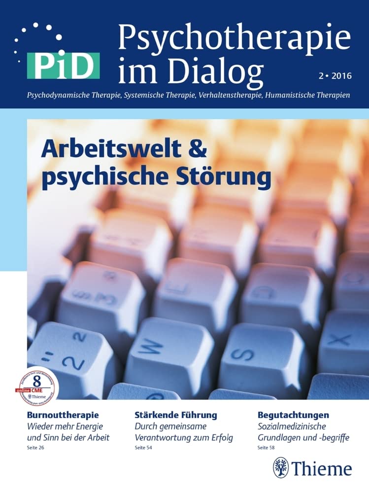 PiD - Arbeitswelt & psychische Störungen Medicine