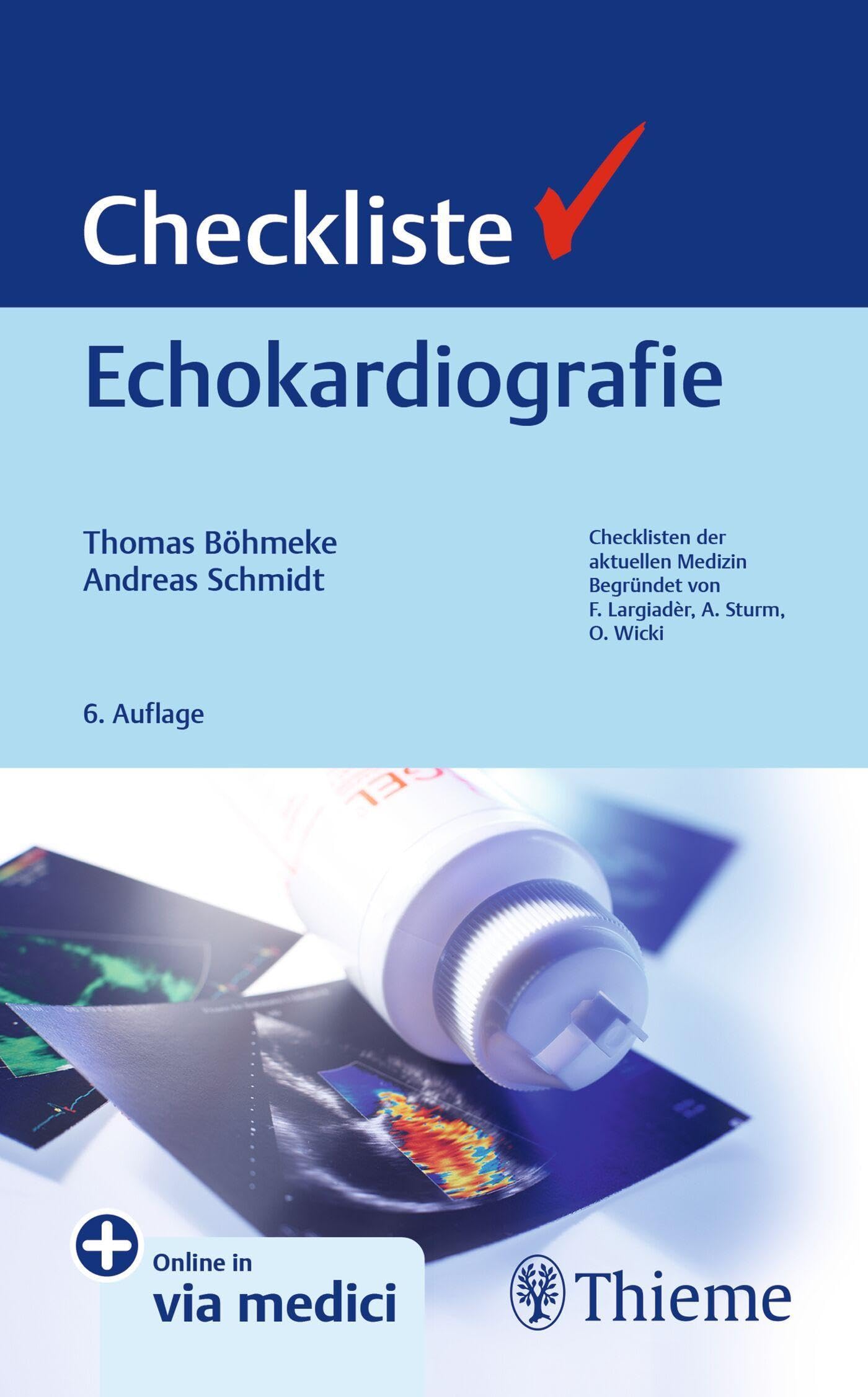 Product Image: Checkliste Echokardiografie