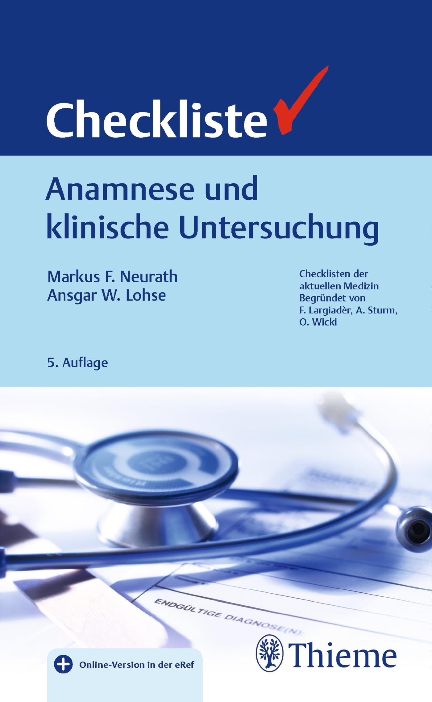 Checkliste Anamnese und klinische Untersuchung Medicine