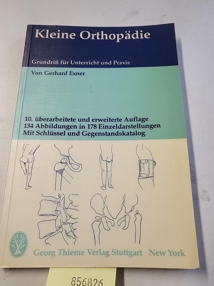 Kleine OrthopÃƒ¤die. Books