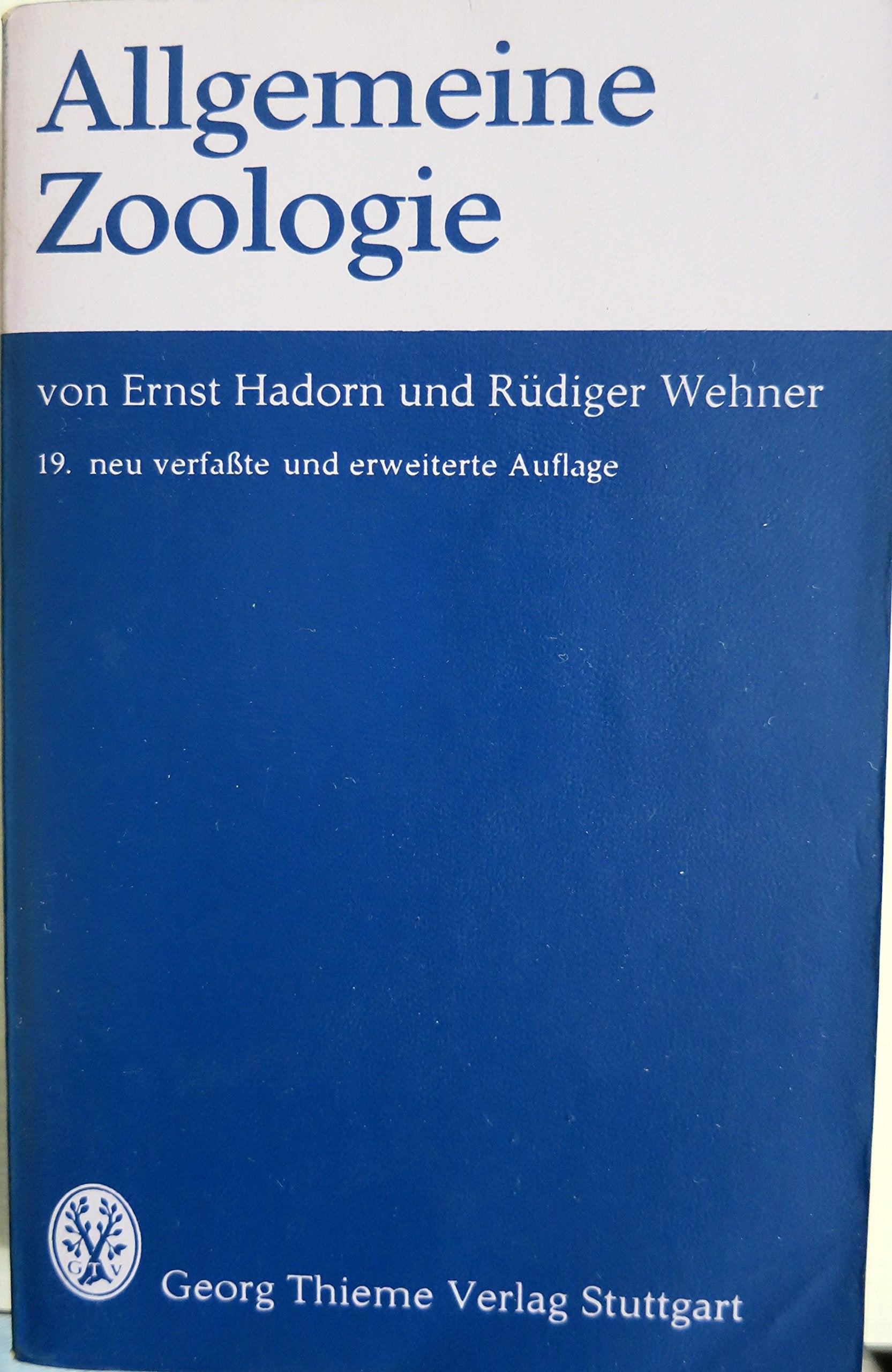 Allgemeine Zoologie Books