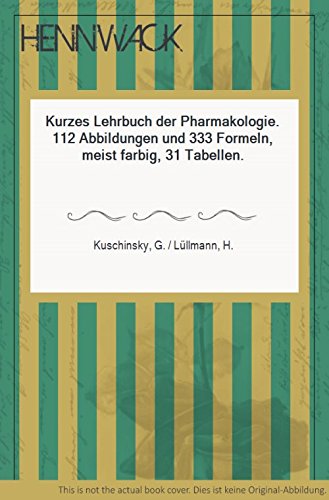 Kurzes Lehrbuch der Pharmakologie und Toxologie Books
