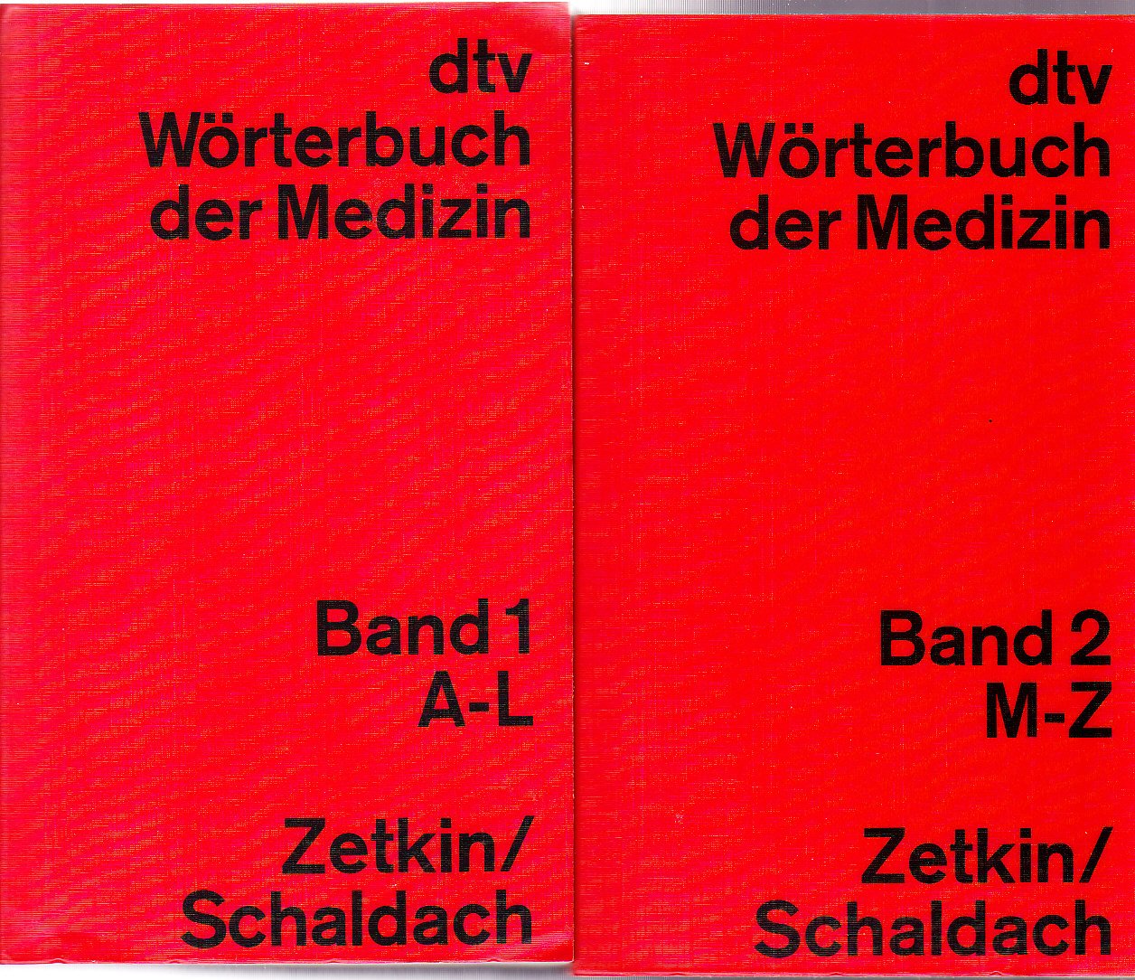Wörterbuch der Medizin 2 Bände Learning & Reference