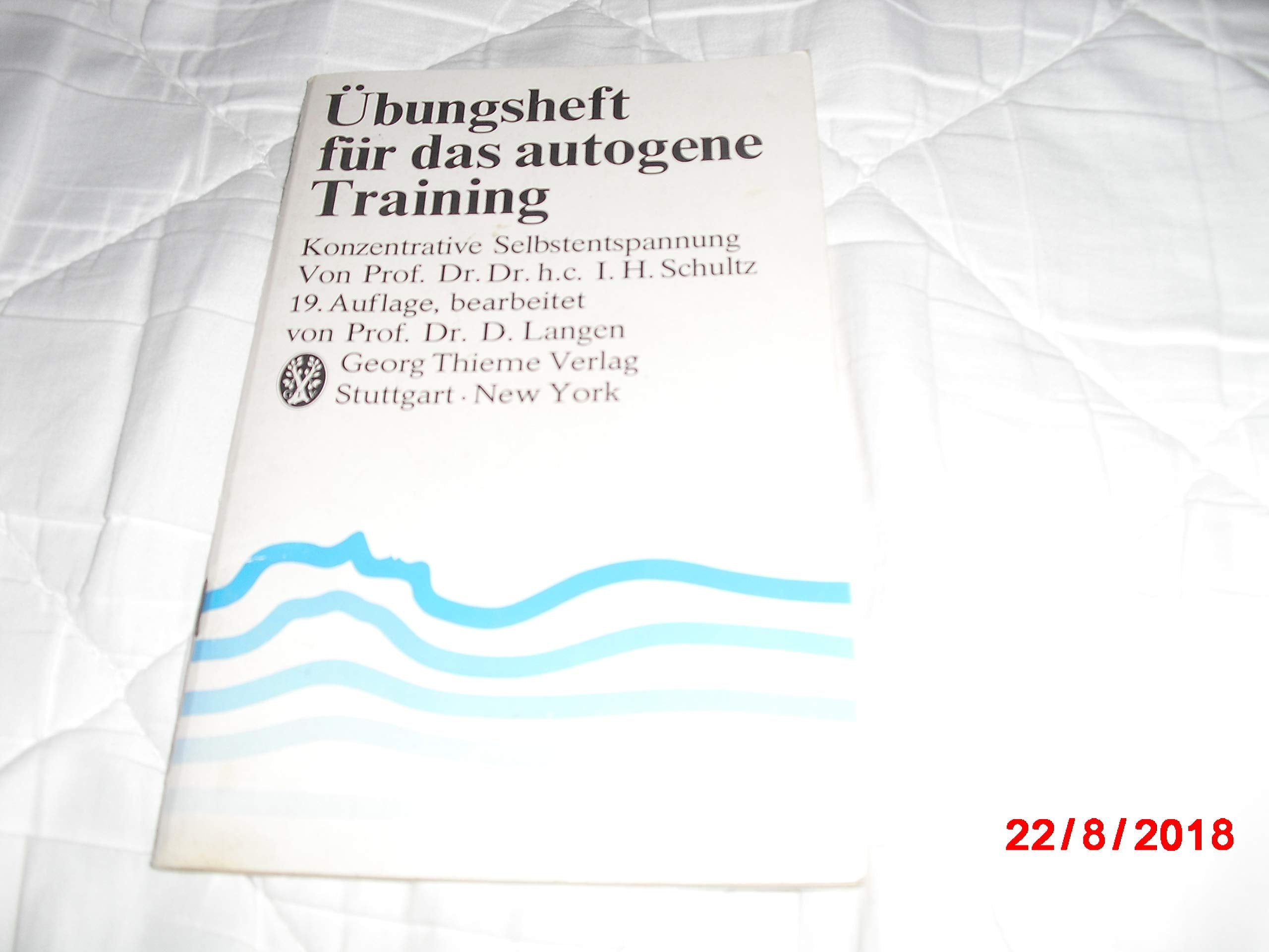 Übungsheft für das autogene Training Lifestyle