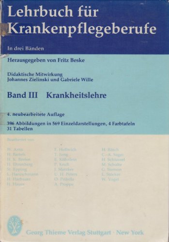 Krankheitslehre (Lehrbuch für Krankenpflegeberufe, Band 3) Books