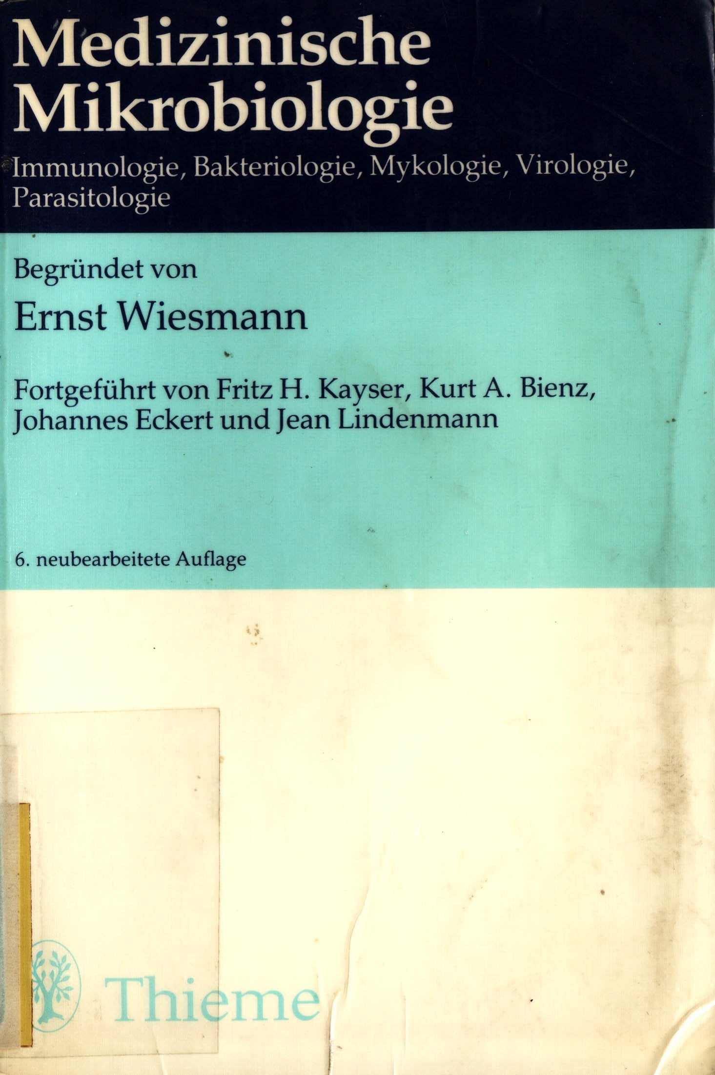 Medizinische Mikrobiologie - Immunologie, Bakteriologie, Mykologie, Virologie, Parasitologie Books