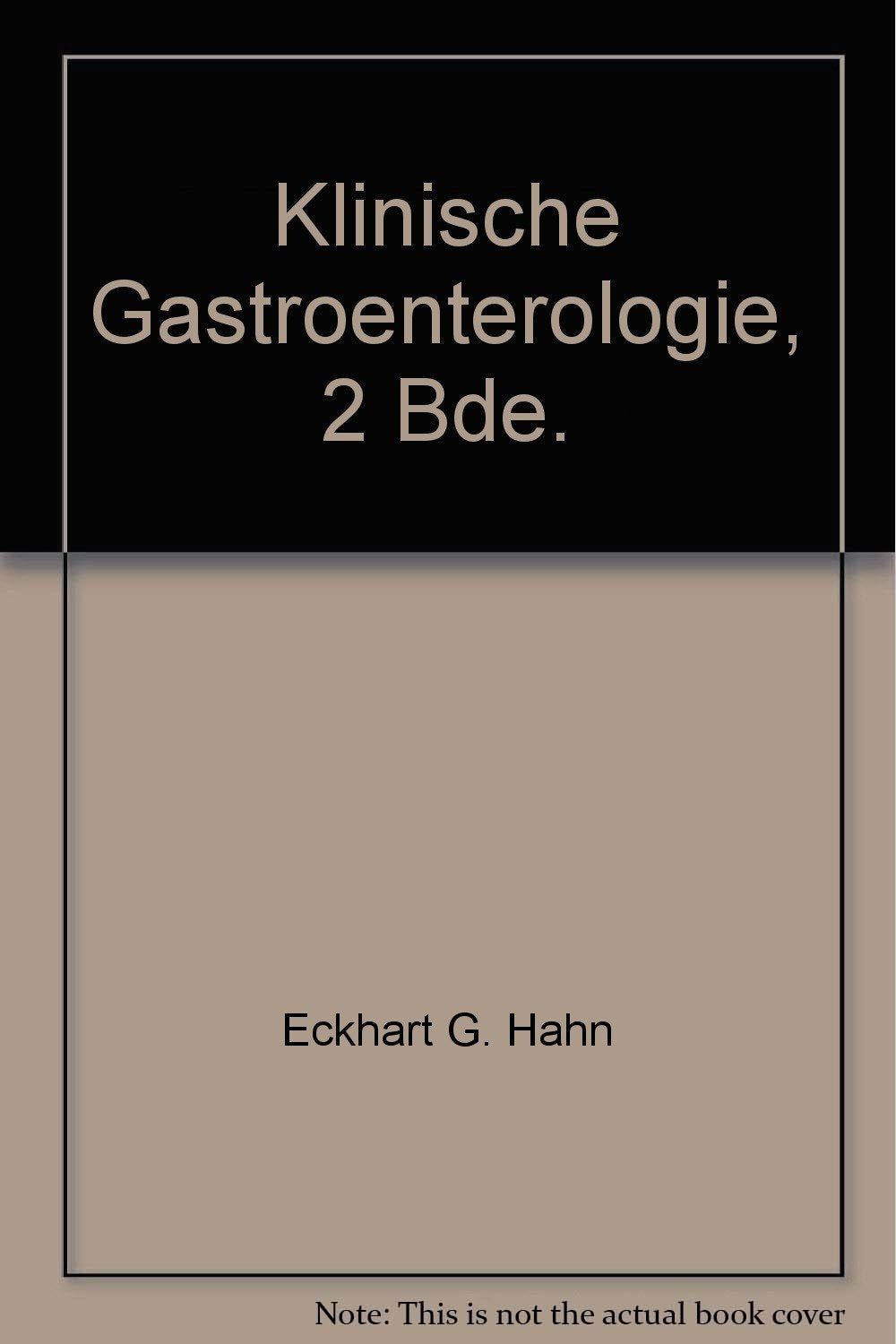 Klinische Gastroenterologie, 2 Bde. Medicine
