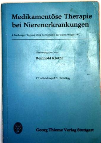 Medikamentöse Therapie bei Nierenerkrankungen, Books
